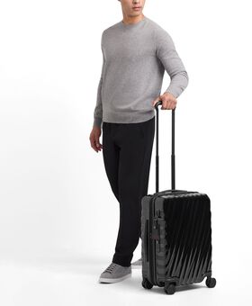 International Expandable 4 Wheeled Carry-On 19 Degree