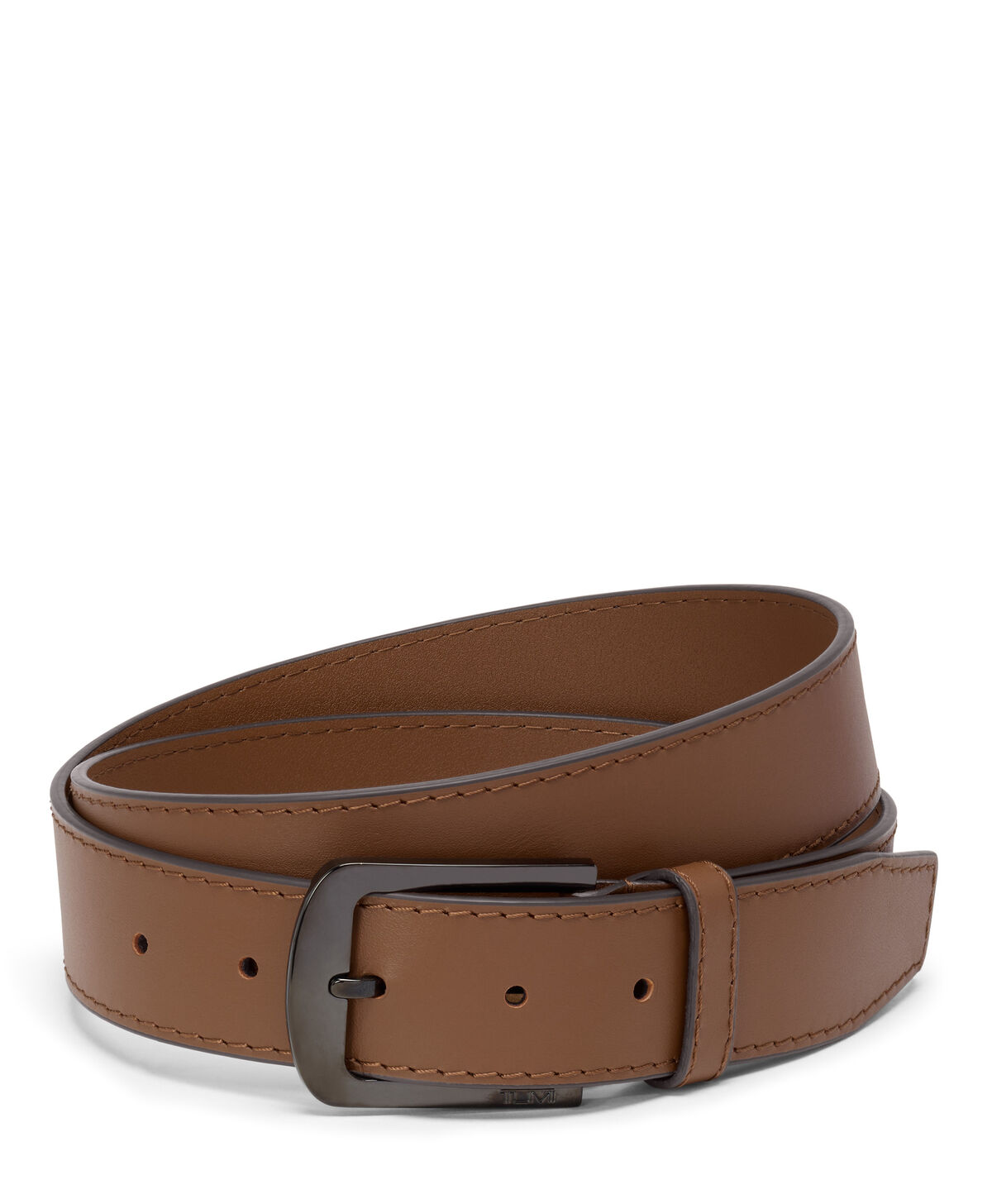 Belts Rounded Rectangle Leather Belt, 35mm