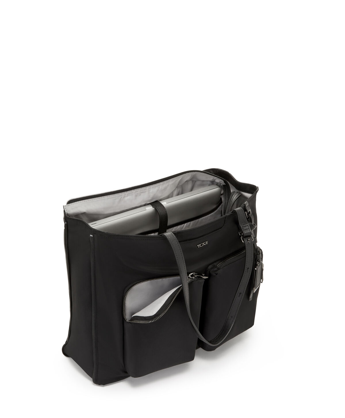 Tumi Voyageur CODY EXPANDABLE TOTE  Black/Gunmetal