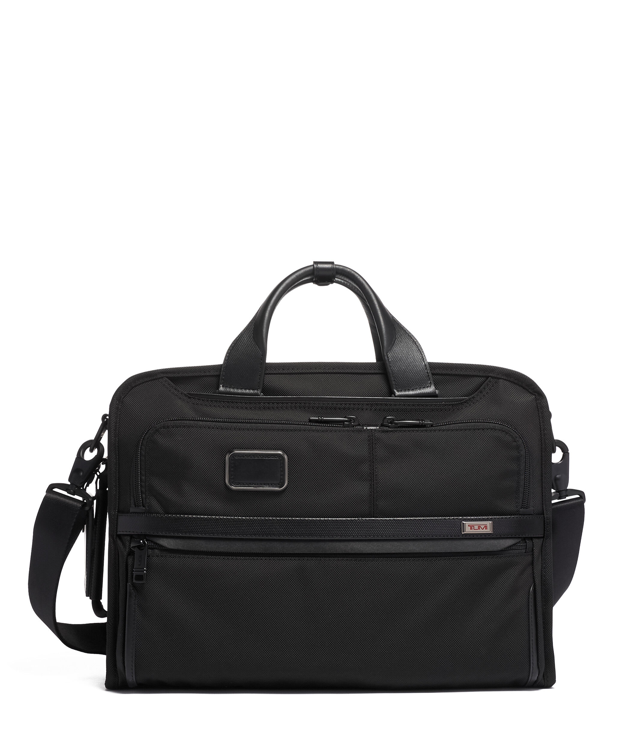 Alpha 3 Slim Three Way Briefcase Black | TUMI Denmark