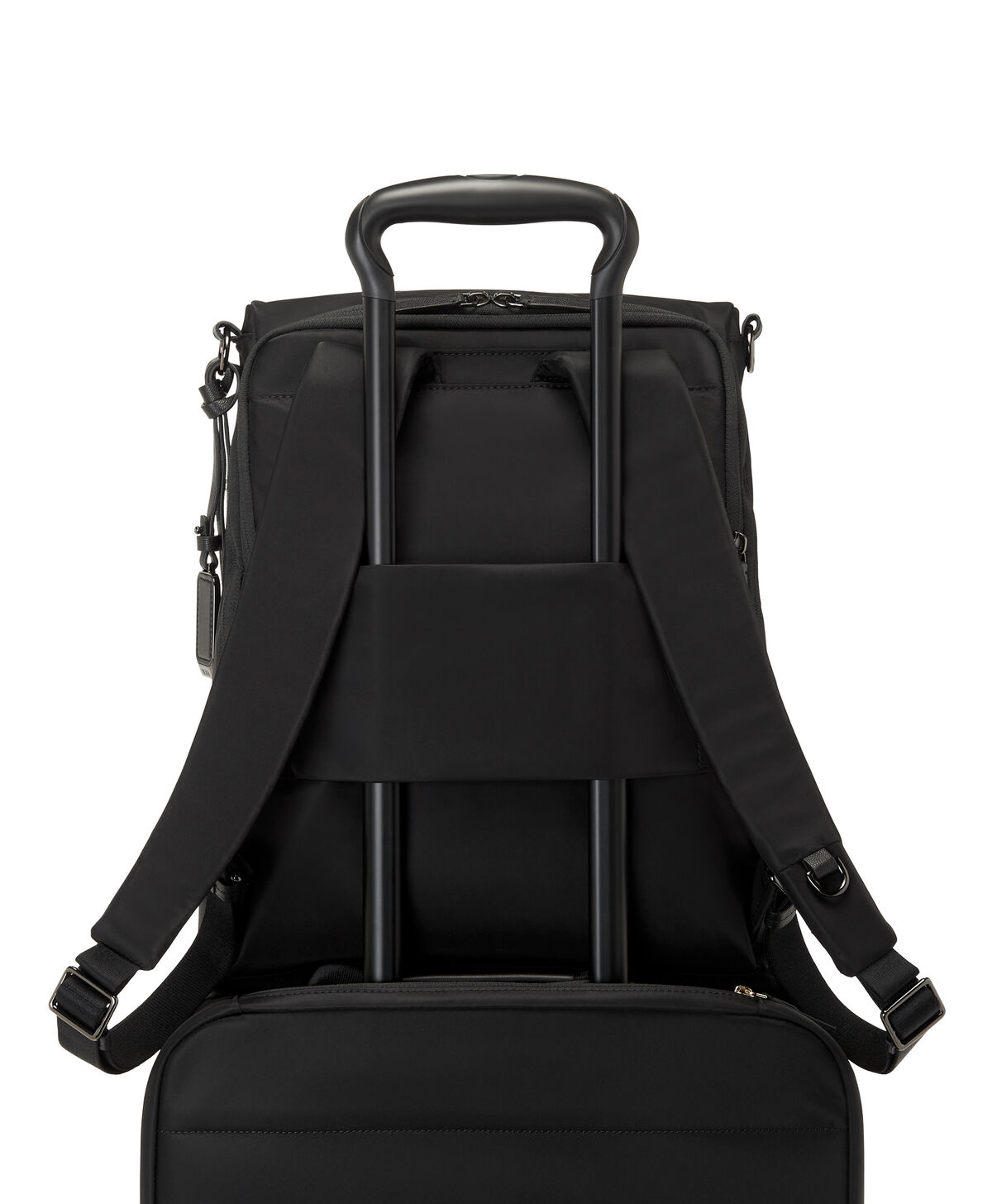 TUMI Voyageur LEIGH BACKPACK/TOTE  Black/Gunmetal TUMI Voyageur LEIGH BACKPACK/TOTE  Black/Gunmetal