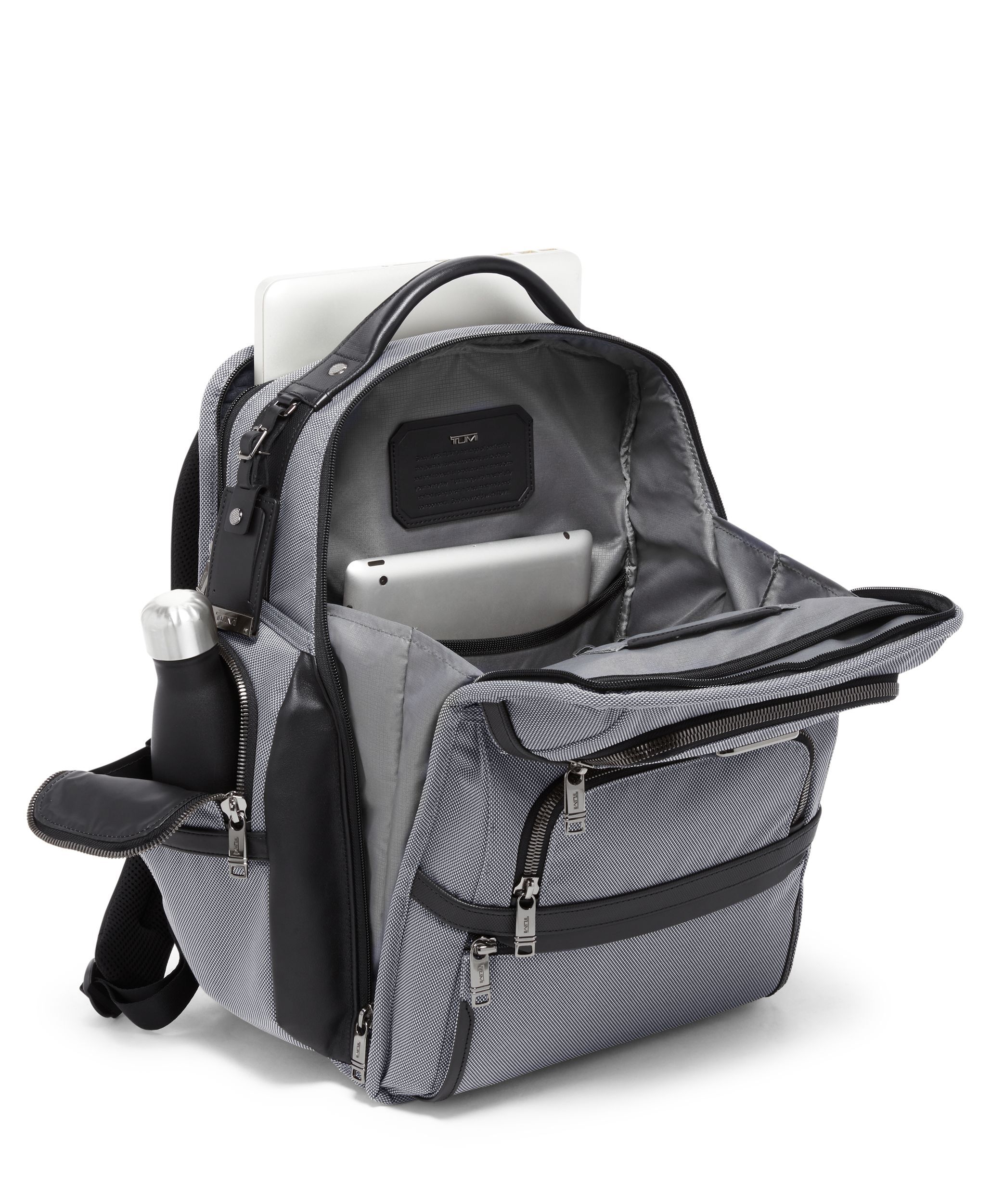 Tumi grey backpack outlet