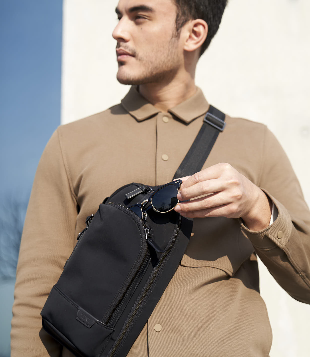Tumi harrison leather sales