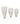 Travel Accessory Three Pack Golf Club Cover Set