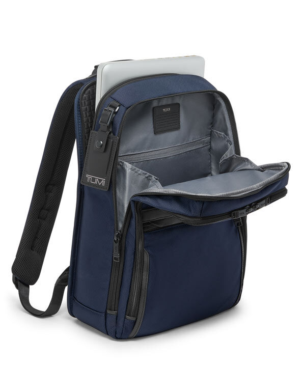 Alpha 3 Slim Backpack Blue | TUMI Denmark
