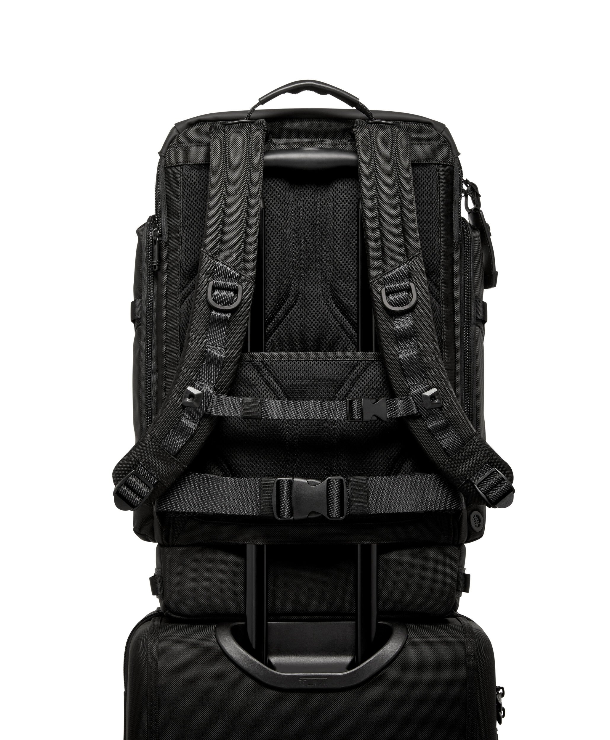 Alpha Bravo Expedition Flap Backpack Black | TUMI Denmark