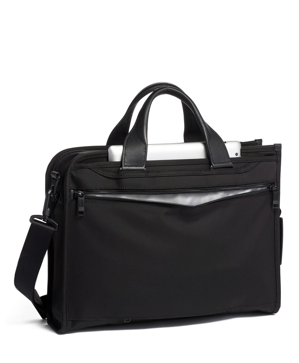 TUMI Alpha 3 SLIM DELUXE PORTFOLIO Black