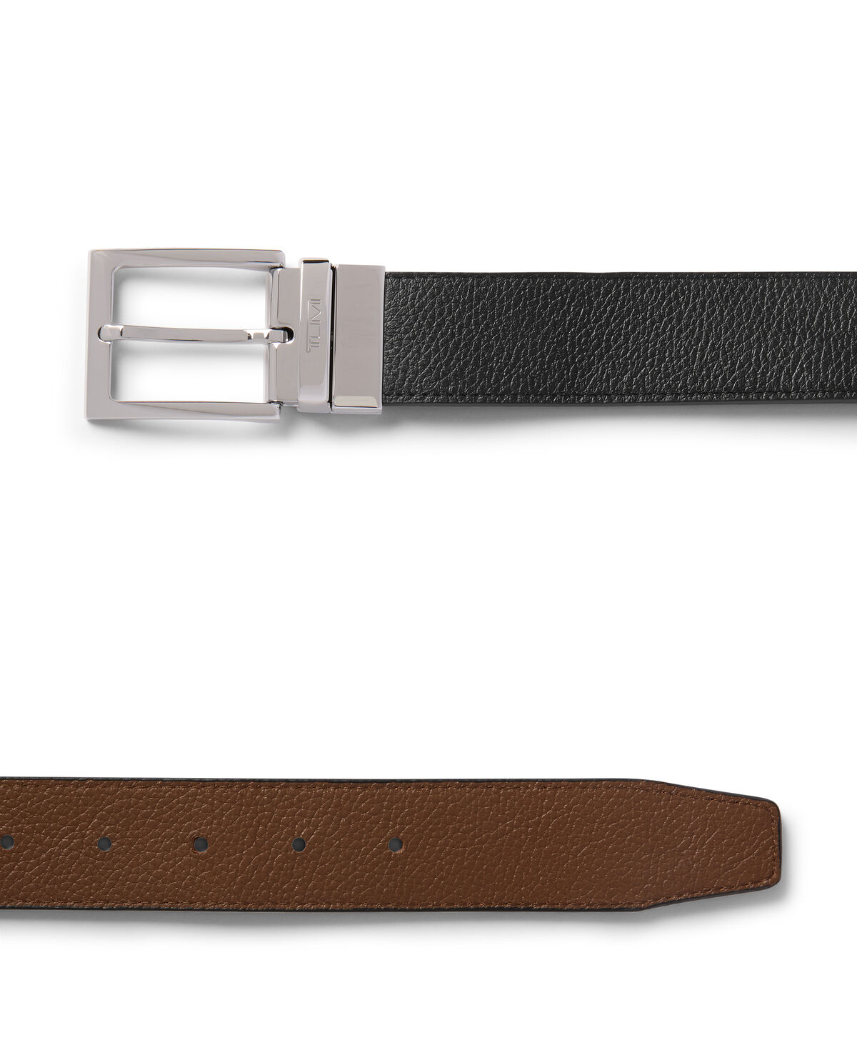 TUMI Rectangle Reversible Saffiano Leather Belt, 35mm