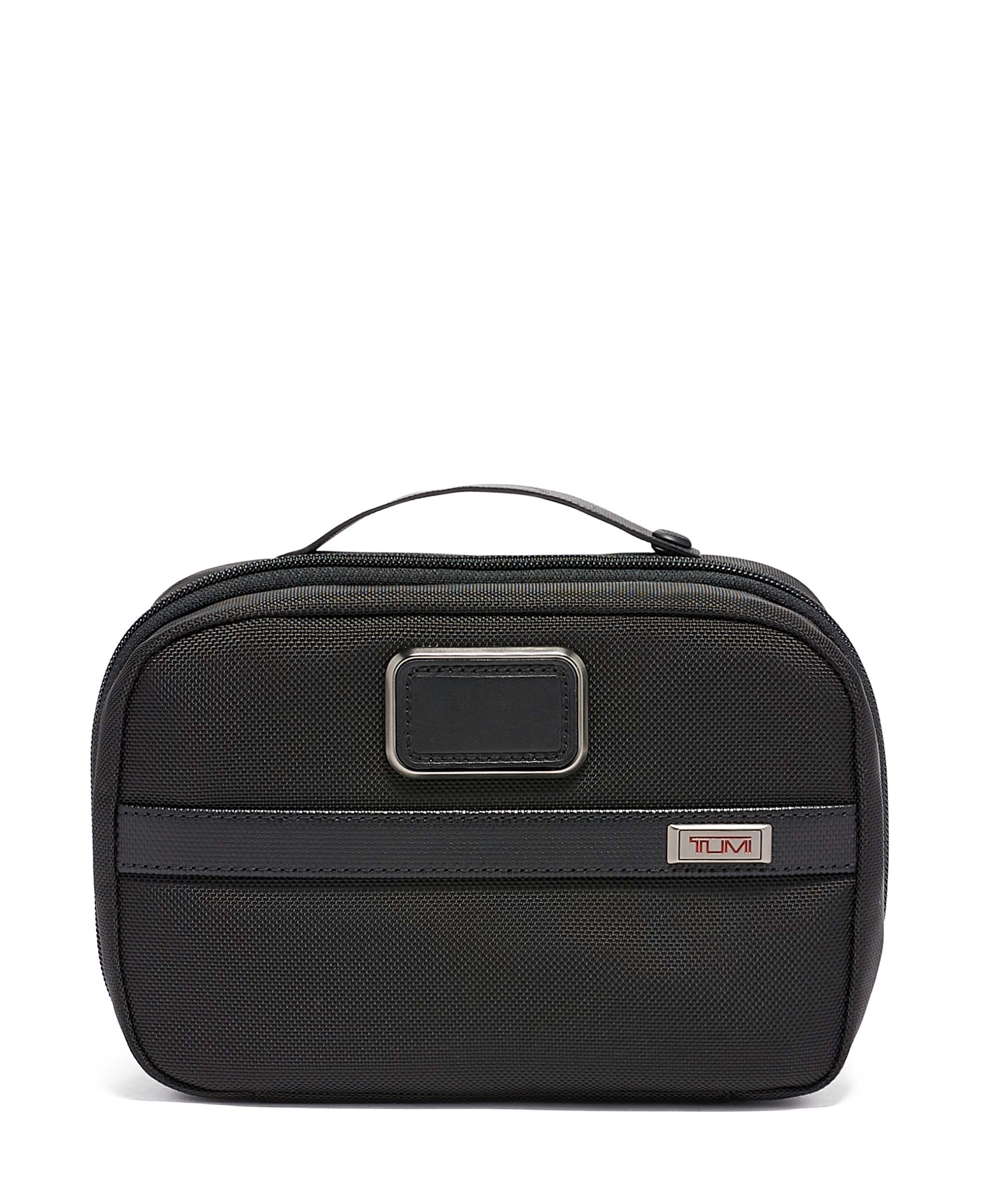 TUMI 黒 ナイロンメッシュケース Alpha 3 Split Travel Kit Black | TUMI Denmark
