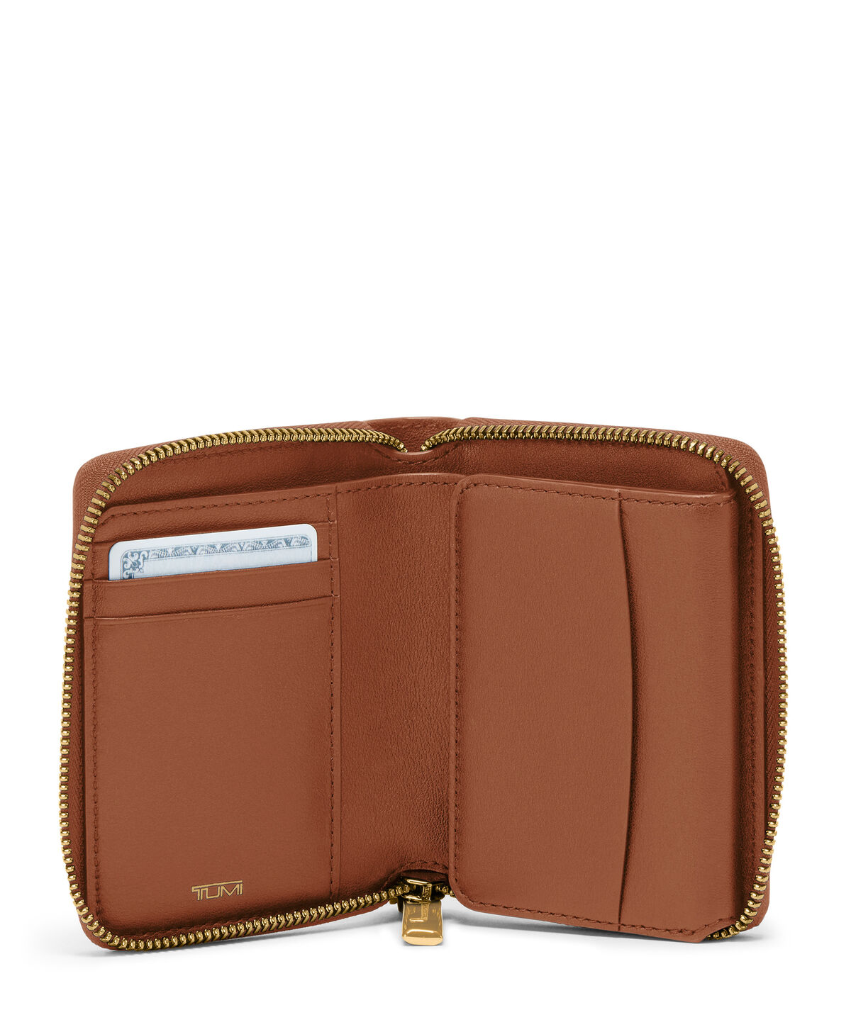 TUMI Trifold Zip-Around Wallet
