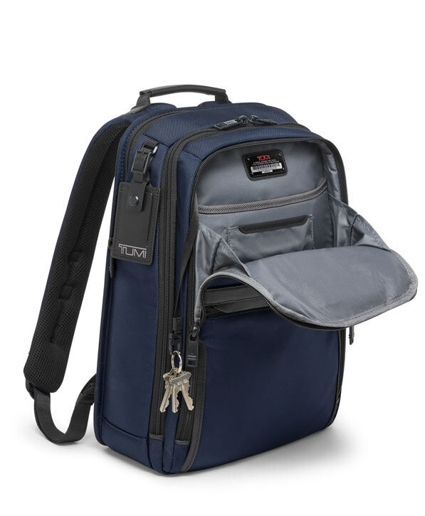 Alpha 3 Slim Backpack Blue | TUMI Denmark