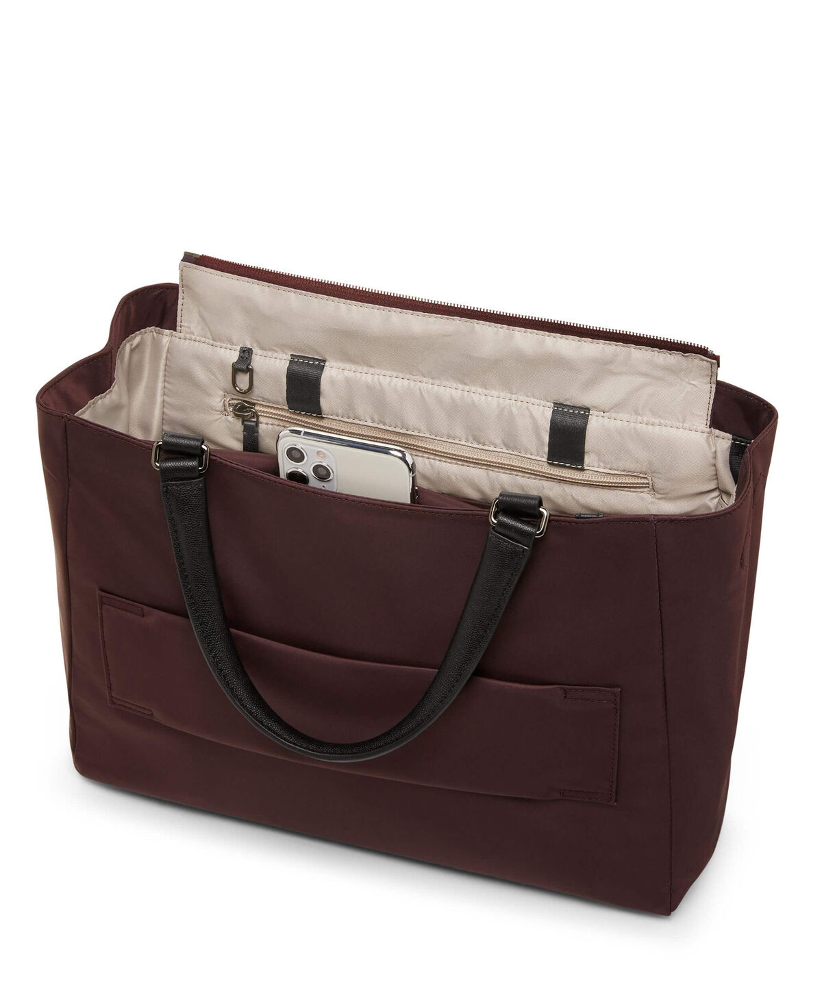 Tumi Voyageur VALETTA MEDIUM TOTE  Deep Plum