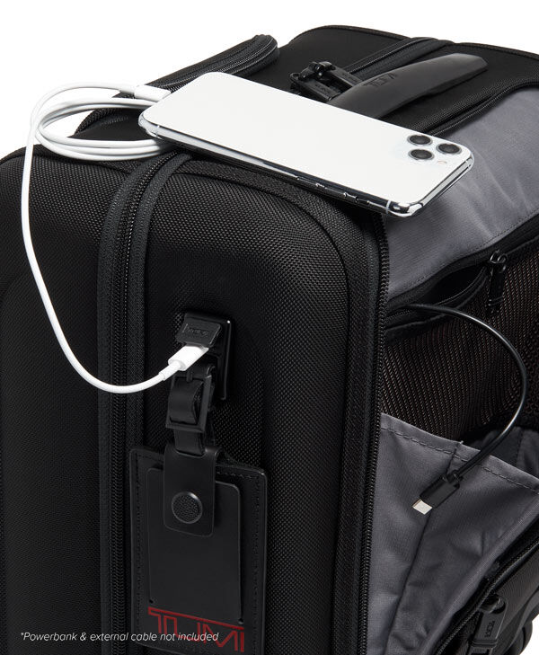 Alpha 3 Small Compact Wheeled Brief 40 5 cm Black TUMI Denmark